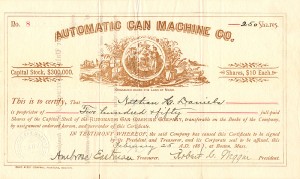 Automatic Can Machine Co.